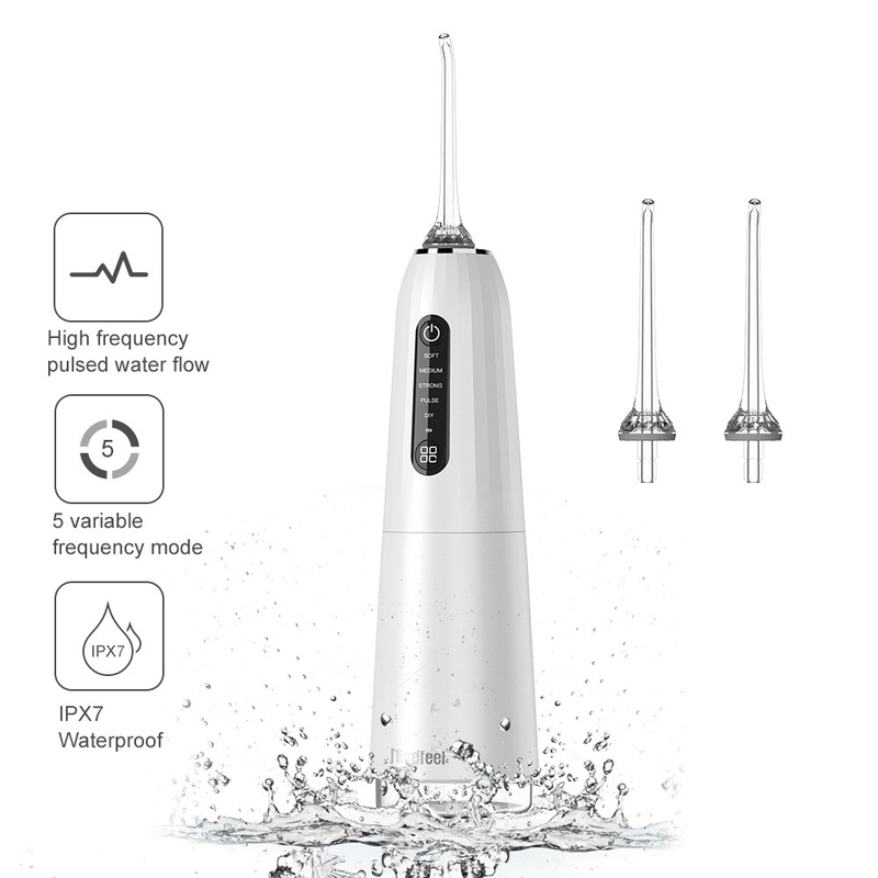 FC2661 Nicefeel Cordless Water Flosser, irygator dentystyczny z 5 trybami