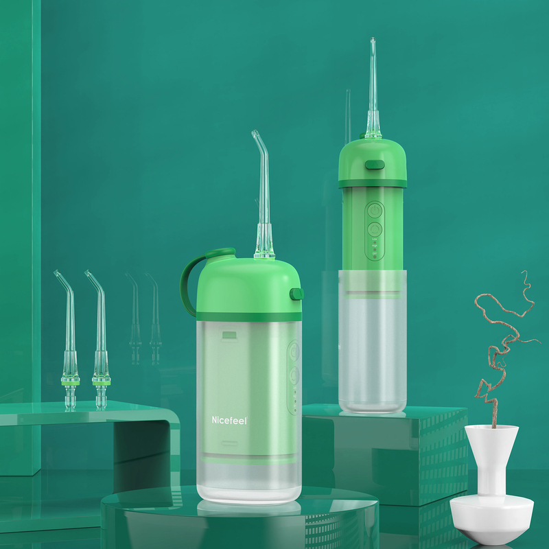 Typ C IPX7 Electric Jet Bezprzewodowy przenośny mini flosser do czyszczenia zębów