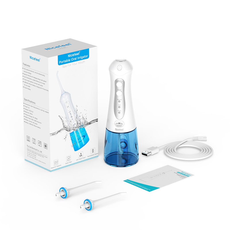 300ml IPX7 Electric Jet Mini bezprzewodowy przenośny flosser do czyszczenia zębów