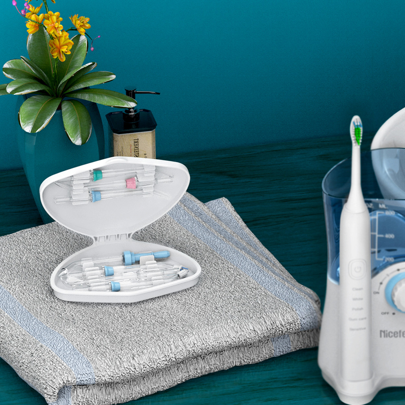 Produkty dentystyczne Szczoteczka do zębów Sonic Water Flosser For Family 600 ml Biały OEM ABS Tank