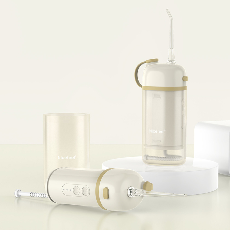 IPX7 elektryczny dysza dentystyczna bezprzewodowy typ C przenośny mini flosser do czyszczenia zębów