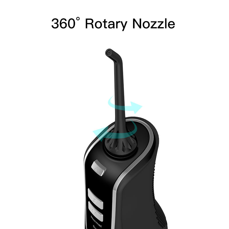 Dysza elektryczna 300 ml 3 tryby pracy Bezprzewodowy przenośny flosser do czyszczenia jamy ustnej