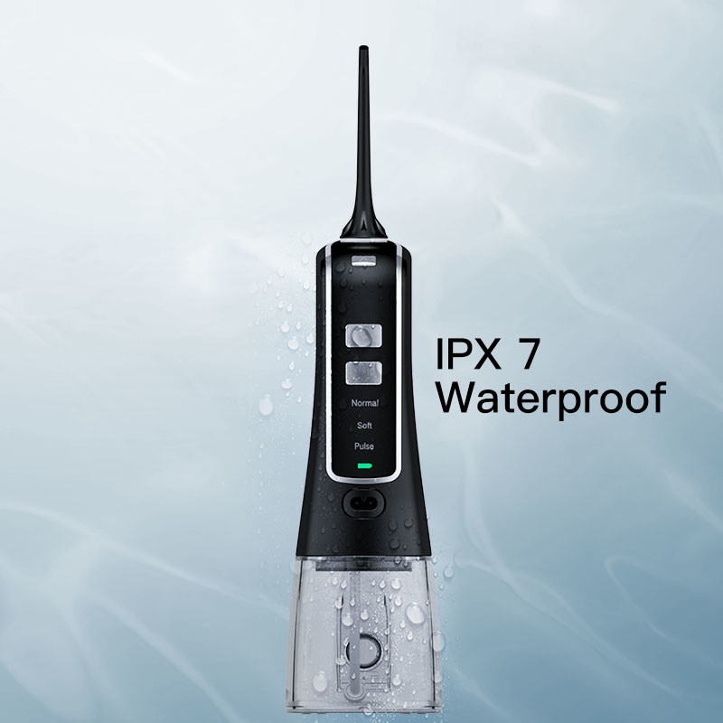 Dysza elektryczna 300 ml 3 tryby pracy Bezprzewodowy przenośny flosser do czyszczenia jamy ustnej