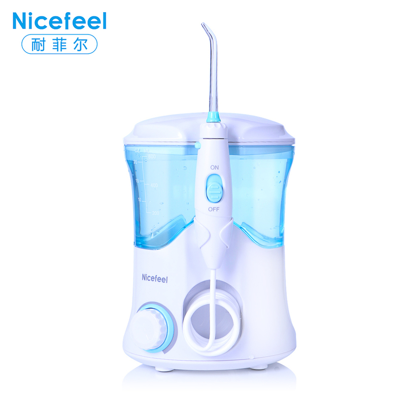 ABS bezprzewodowy Nicefeel Water Flosser 1400mAh 300ml 4 godziny czasu ładowania