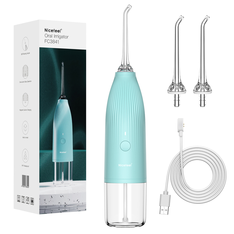 Nicefeel Bezprzewodowy Wodny Flosser 0,5 kg 1400mAh Akumulator 300ml Zbiornik wody