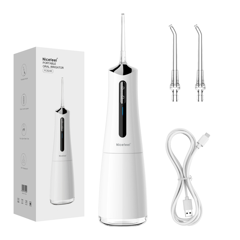 Nicefeel Bezprzewodowy Woda Flosser Technologia ABS dla optymalnej higieny zębów