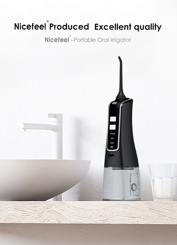 1400 mAh IPX7 Przenośny irygator doustny Bezprzewodowy flosser do czyszczenia zębów