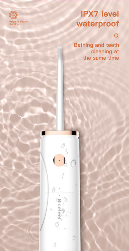 Nicefeel Travel Water Pick Water Flosser Profesjonalny bezprzewodowy irygator dentystyczny