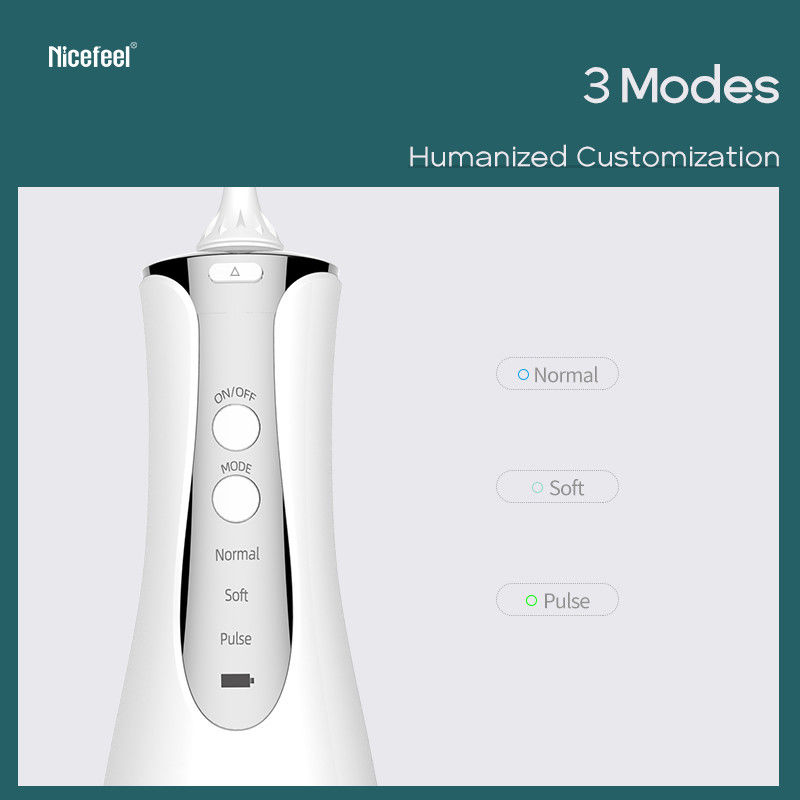 Nicefeel Water Flosser Naukowa opieka nad zdrowiem jamy ustnej Przenośny irygator doustny