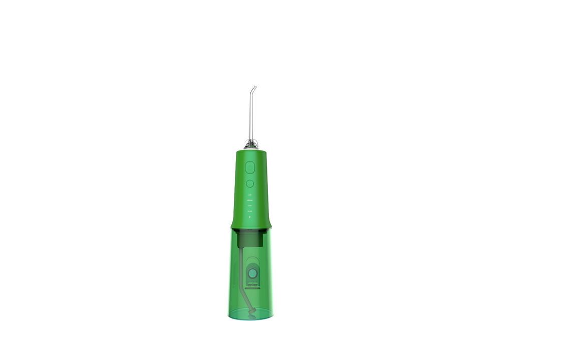 Bezprzewodowy 320 ml Travel Water Flosser Środek do czyszczenia zębów 360 stopni Obrotowe długie końcówki dyszy